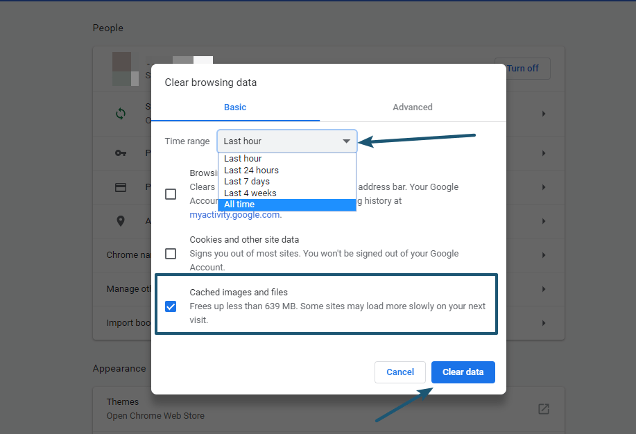 clear temp files on a mac