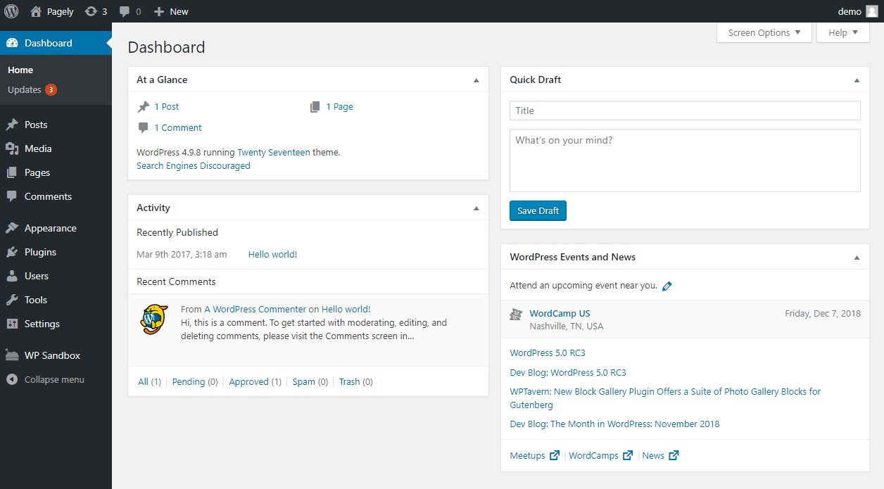 What Is The WordPress Admin Dashboard? Key Functionality Explained ...