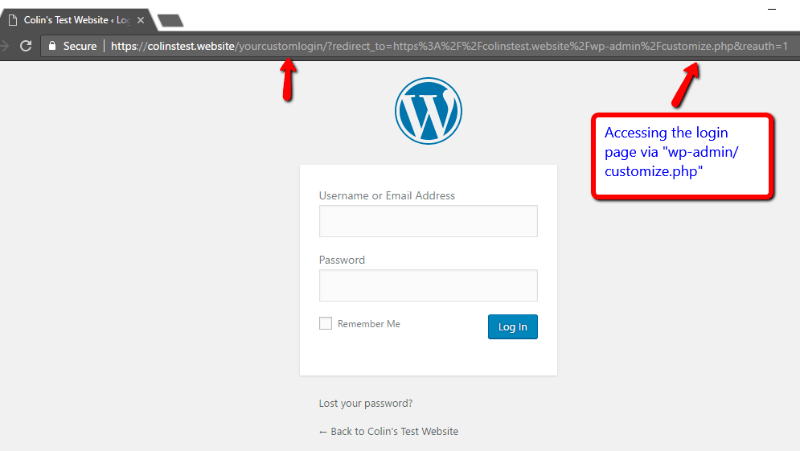 www wordpress org login wp admin