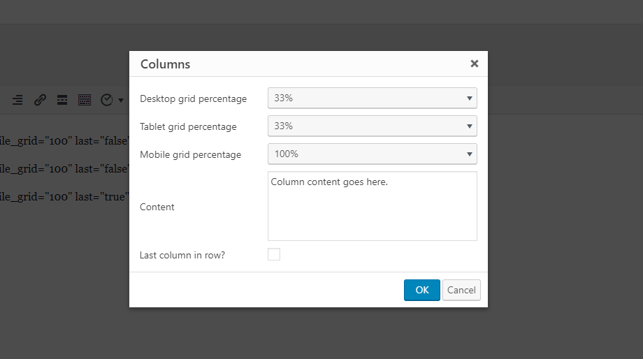 How To Create Columns In Wordpress