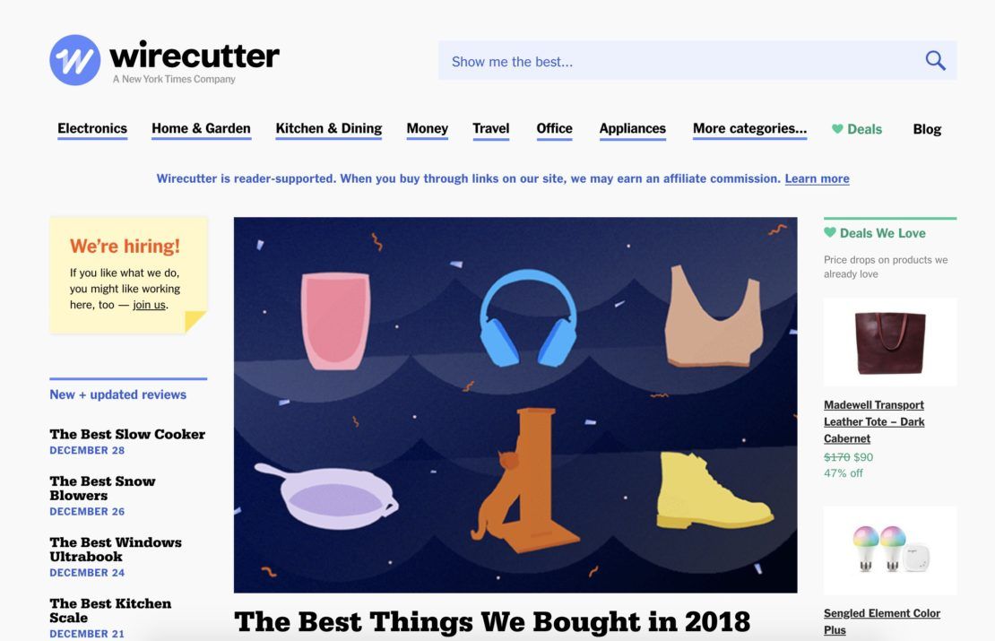 new york times wirecutter productreview